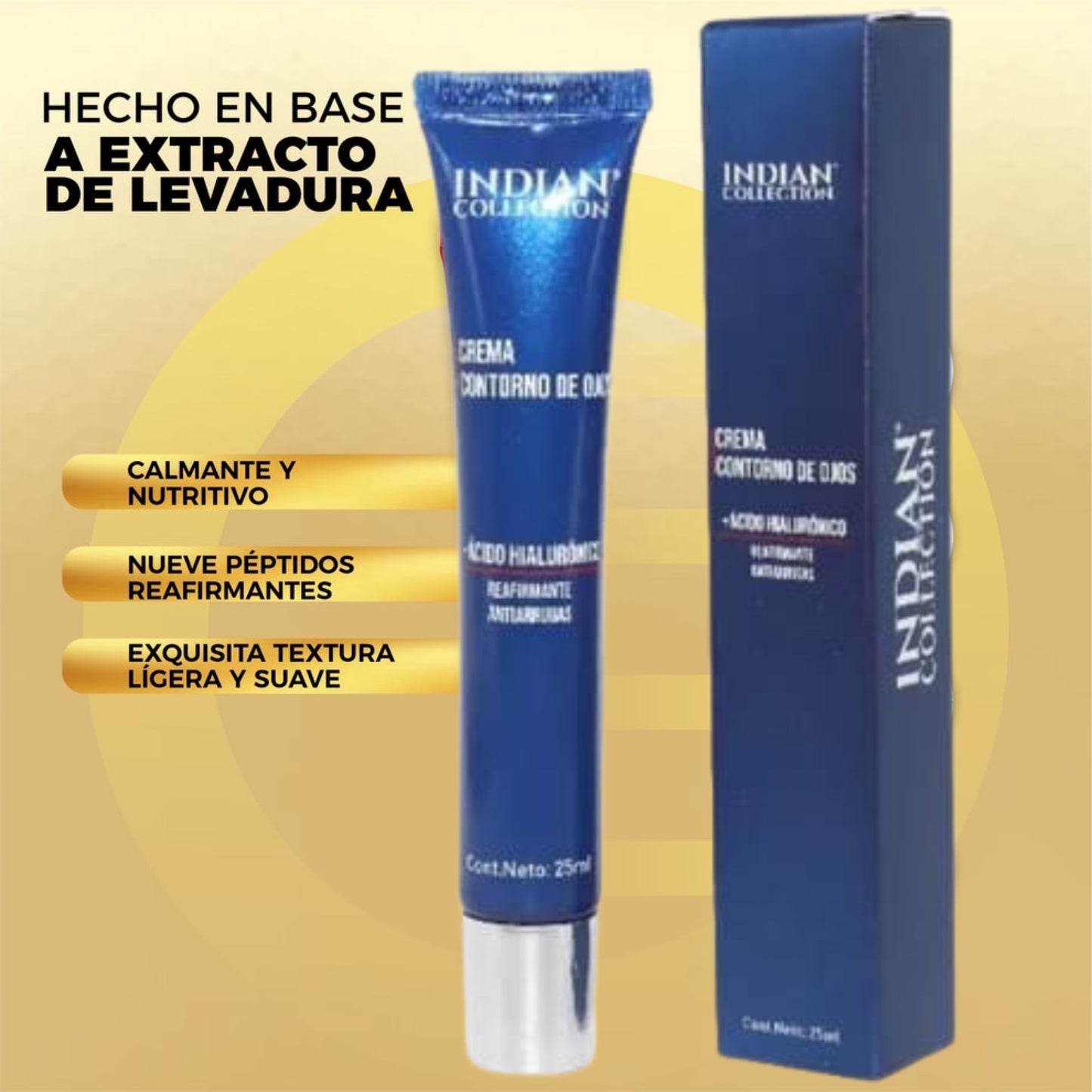 Crema Contorno De Ojos Anti Arrugas en Roll On -