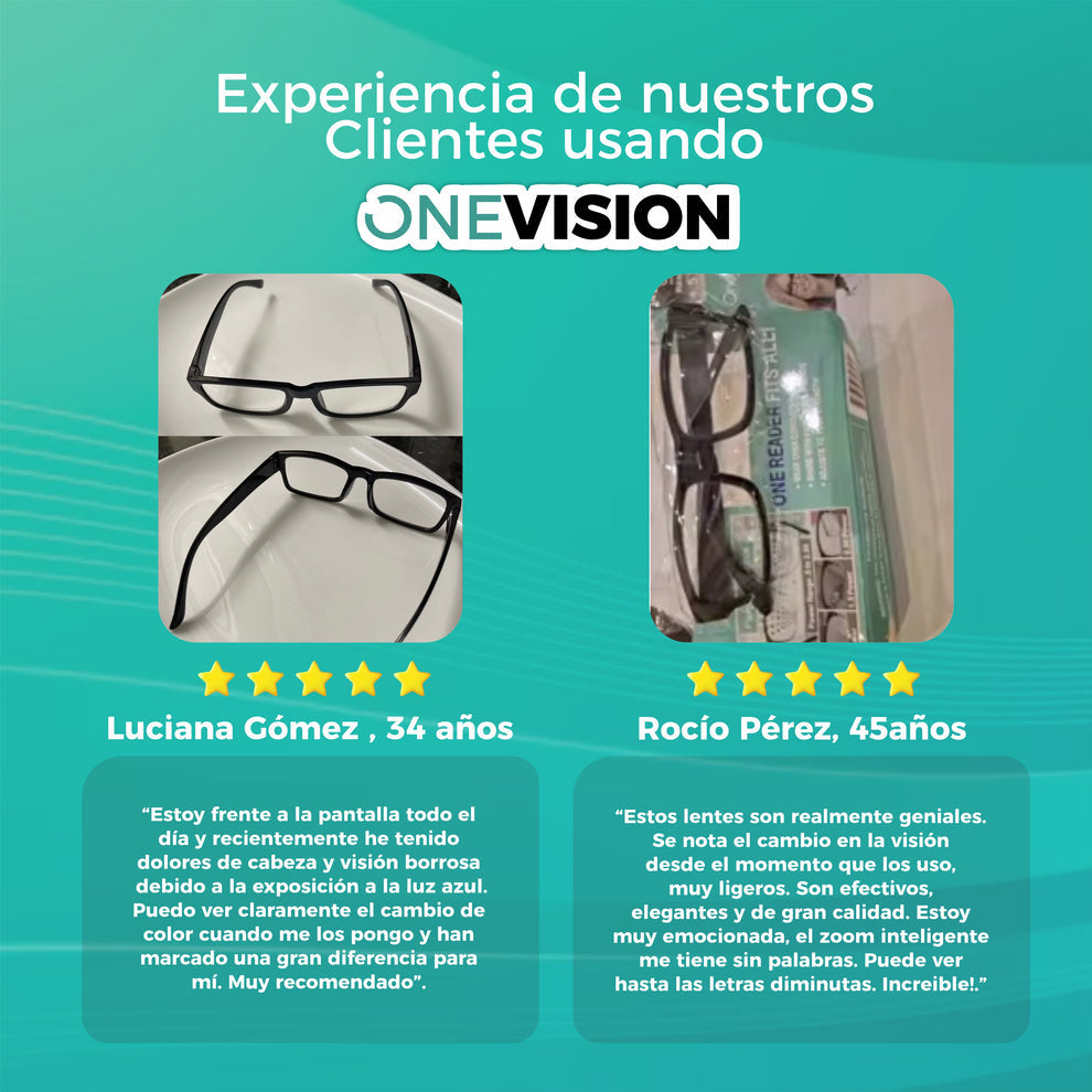 Lentes Inteligentes Autoajustables y Multifocales - OneVision®